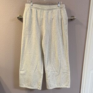 Aeropostale Light Gray wide leg sweatpants
